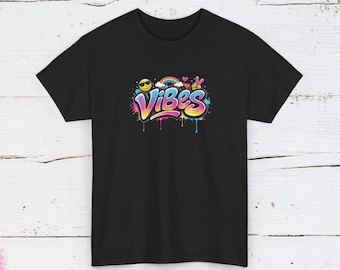Vibes Graffiti T-Shirt | Urban Street Art Tee