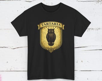 Tartarian Empire Owl Shirt: Imperial Heraldry Tee