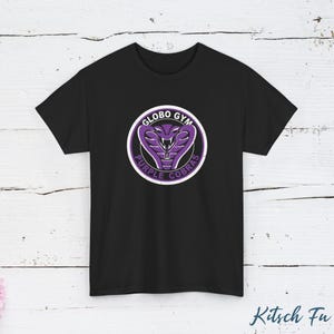 Globo Gym Purple Cobras T-Shirt: Dodgeball Movie Fan Apparel