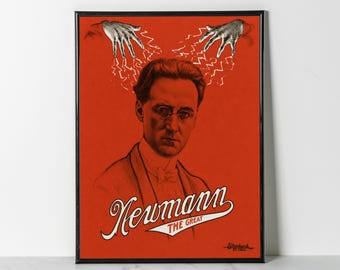 1911 Newmann The Poster: Retro Occult Hypnotist (Giclee Print)