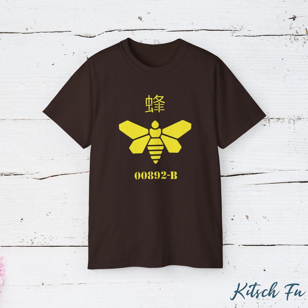 Che Walter Heisenberg Men's T-Shirt Golden Moth Breaking Chemical Motte Bad Chemistry, Farbe2:Dunkelgrau Meliert;Größe2:Small