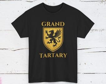 Grand Tartary Griffin Shirt: Imperial Heraldry Tee