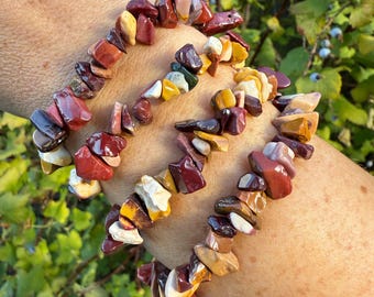 MOOKITE Crystal Healing Bracelet for Focus, Self-Worth and Intuition