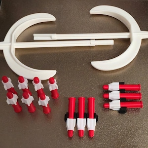 Goldorak Shogun Axes + Missiles + Missile Support Shogun Warrior Grendizer Same as Mattel