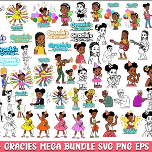 270+ Gracie's Corner SVG Bundles, Gracie's Corner Birthday Png, Birthday Girl, 1st Birthday Png, Birthday Gift Gracie's Corner Sublimation
