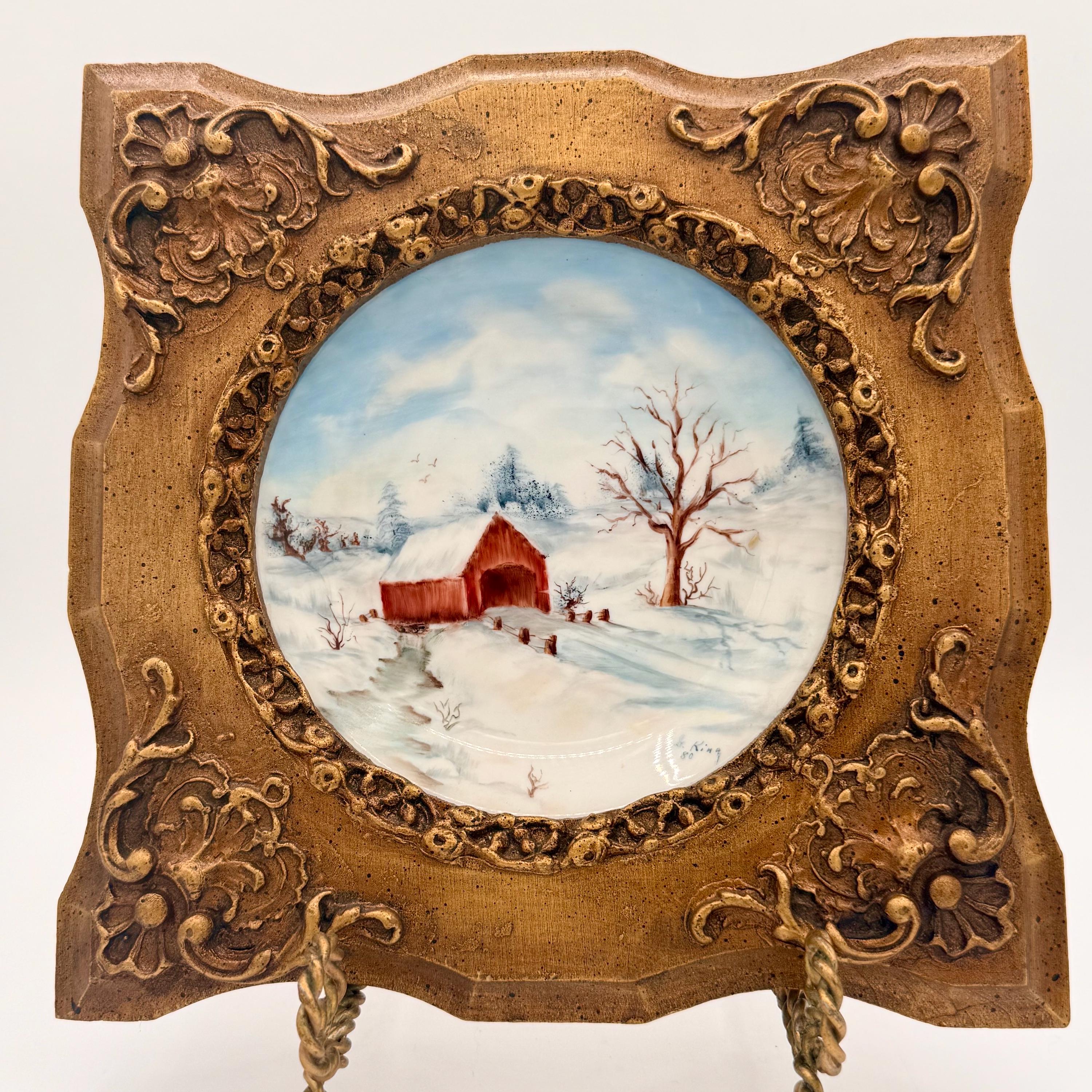 Vintage Winter Scene Plate - Etsy - Page 7