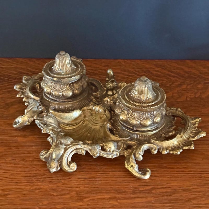 French Rococo Style House Antique Rococo Desk - Etsy