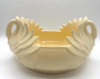 Vintage Haeger Swan Planter Bowl