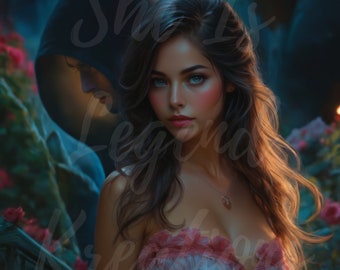 Dark Romance digitale download Wall Art Print - Stalker Romance Book Lovers Gift (versie 2)