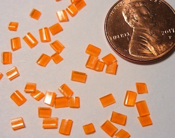 Miniature Orange Halloween Candy Dollhouse Miniature Plastic, Doll House 1/12 Scale