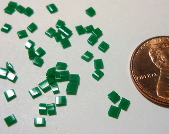 Miniature Green Candy Mints Dollhouse Miniature Plastic, Doll House 1/12 Scale