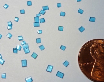 Miniature Translucent Blue Candy Dollhouse Miniature Plastic, Doll House 1/12 Scale