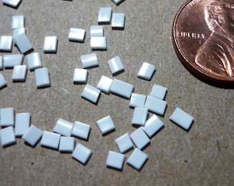 Miniature White Candy Mints Dollhouse Miniature Plastic, Doll House 1/12 Scale