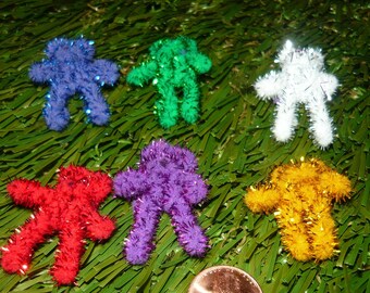 Miniature Sparkly Fuzzy Bear Tiny Teddy 1:12 Dollhouse Mini Doll House Printers Drawer