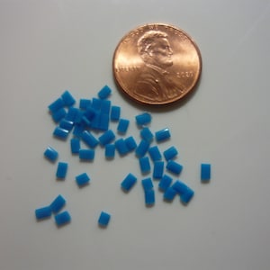 Miniature Blue Candy Dollhouse Miniature Plastic, Doll House 1/12 Scale