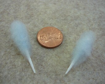 Blue Cotton Candy Floss Dollhouse Miniature 1-12 scale 2 stems doll house printers drawer