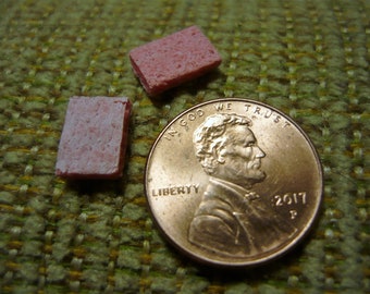 Pink Sponges Dollhouse Miniature 1/12 Scale set of 2 Kitchen