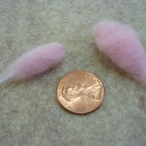 Pink Cotton Candy Floss Dollhouse Miniature 1-12 scale 2 Stems