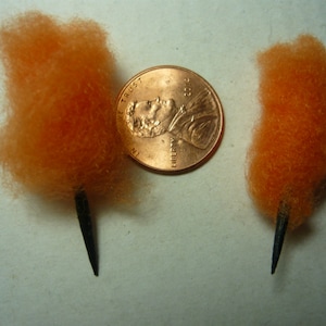 Domek dla lalek w kolorze Halloween Cotton Candy w kolorze pomarańczowym i czarnym w skali 1-12, szuflada do drukarek do domku dla lalek