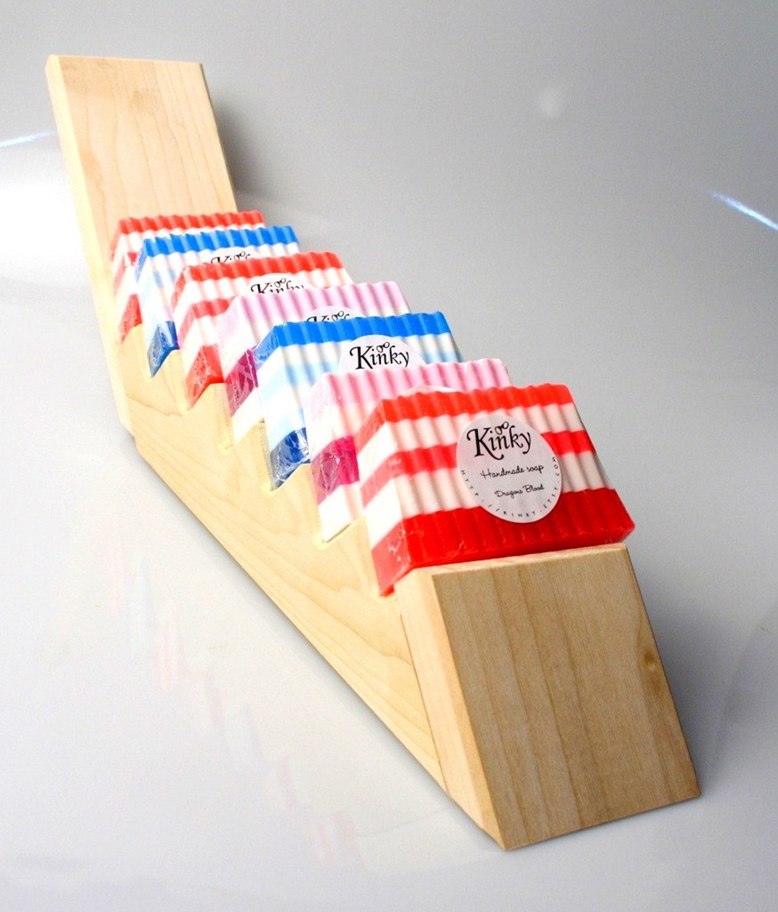 Rustic Soap Display Rack Etsy