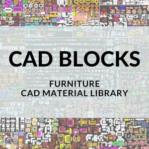 May include: A large collection of CAD blocks for furniture, featuring a variety of styles and designs. The blocks are organized by category and include a wide range of options for creating detailed and realistic furniture models.