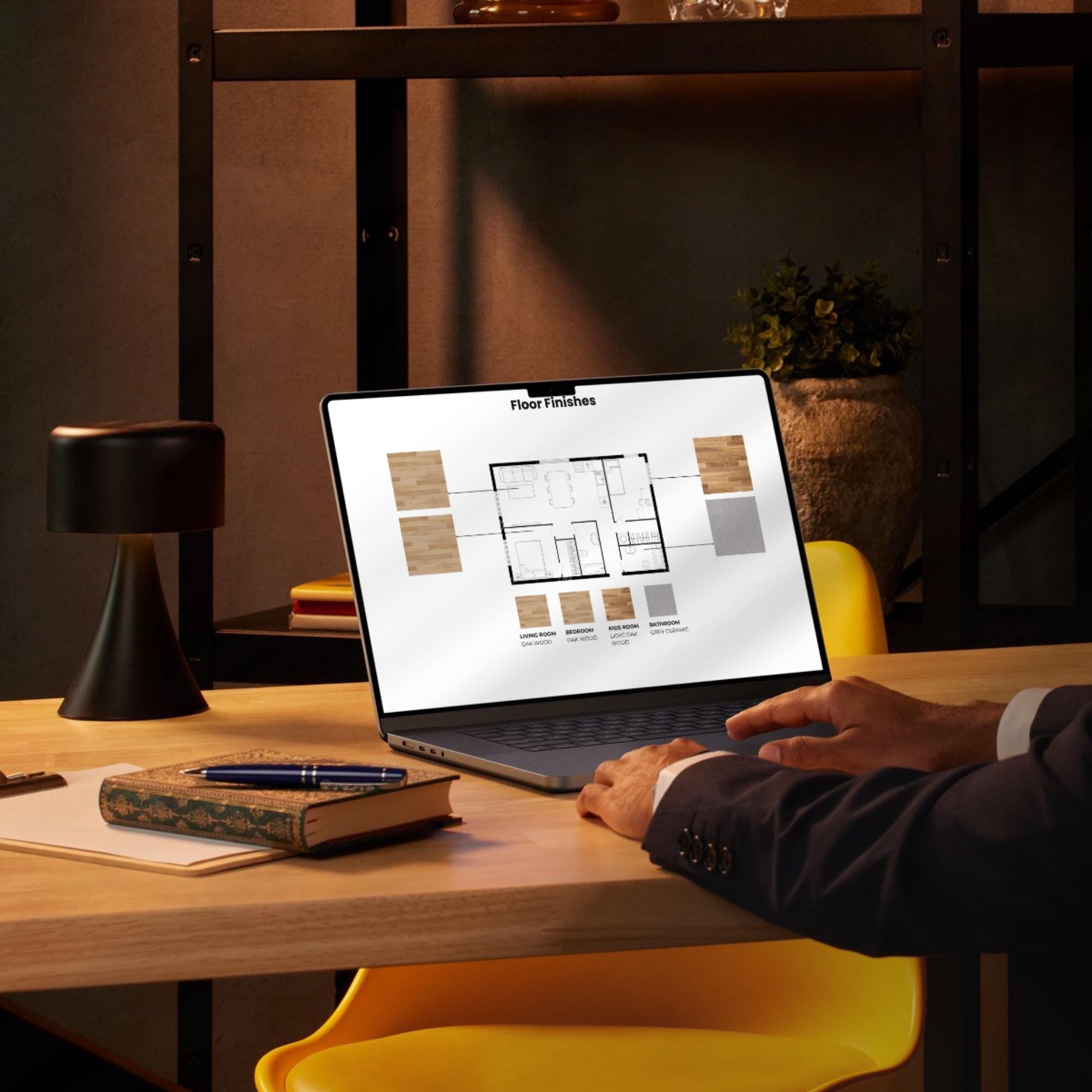 39-page Interior Design Client Presentation | Editable Canva Template ...
