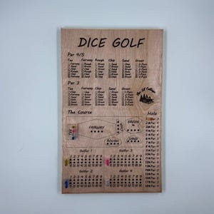 Dice Golf