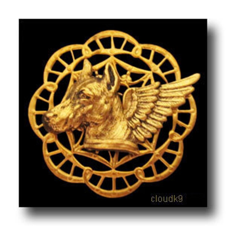 Doberman Guardian Angel Pin/ Doberman Jewelry for Dog ...