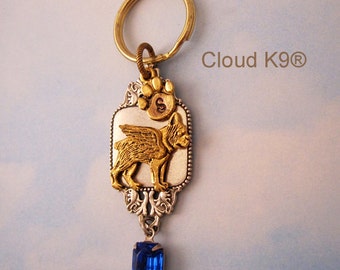 Boston Terrier Angel Memorial Keychain. Boston Terrier Sympathy Gift. Remembrance Keepsake. Gifts for Women/Her. Key Chain. Purse Jewelry