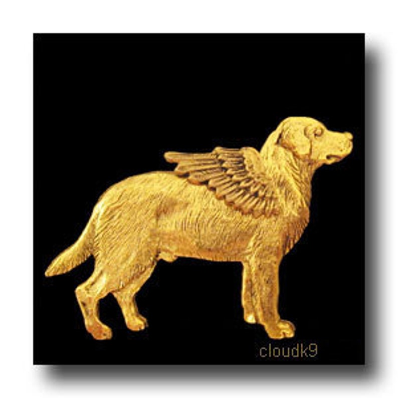 Labrador Retriever Angel Pin / Yellow Lab Jewelry Pet Loss Etsy