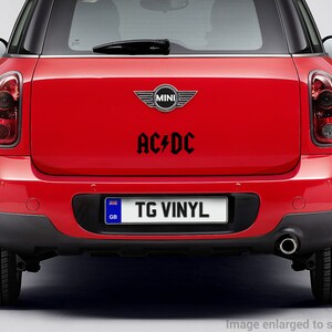 8 AC DC Vinyl Decal Sticker Car Window Laptop Music Rock and Roll ACDC ...