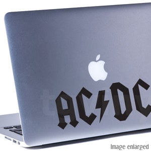 8 AC DC Vinyl Decal Sticker Car Window Laptop Music Rock and Roll ACDC ...