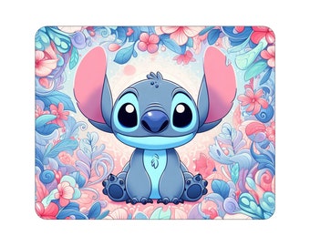 STITCH Rectangle Mouse Mat Gaming Computer Mousemat Pad Disney Alien