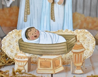 Digital Download of The Nativity Paper Theater