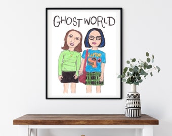 Ghost World Art Print - 8.5x11 Print - Movie Poster by Jena Ardell