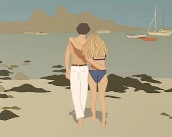 Conte d'ete Tale of Summer Eric Rohmer Fine Art Print 8x12, 12x18, 16x24, 20x30 inches