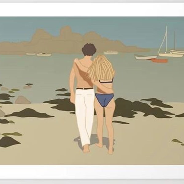 Conte d'ete Tale of Summer Eric Rohmer Fine Art Print 8x12, 12x18, 16x24, 20x30 inches