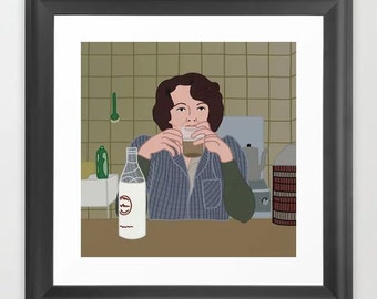 Jeanne Dielman, 23, quai du commerce, 1080 Bruxelles, Fine Art Print 8x8, 10x10, 12x12, 16x16, 20x20, 30x30, 40x40 inches