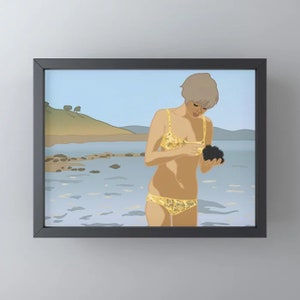 La Collectionneuse Eric Rohmer Fine Art Print 8x12, 12x18, 16x24, 20x30 inches image 4