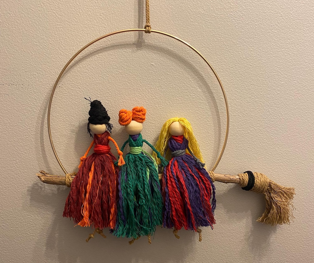Macrame Hocus Pocus Hocus Pocus Inspired Macrame Wall Hanging - Etsy