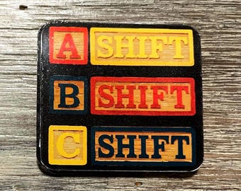 Firefighter Shift Sticker – ABC Crew Decal, Firehouse Gift,  firefighter Christmas gift, firefighter stocking stuffer
