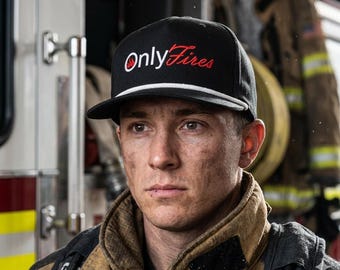 Firefighter "Only Fires" Embroidered Rope Cap