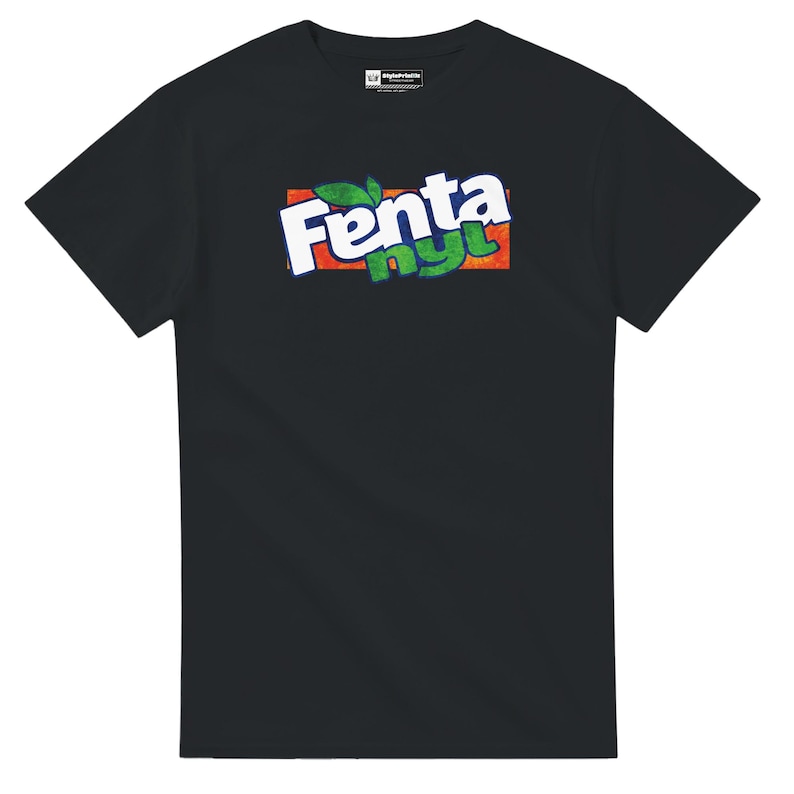 Fentanyl Parody Shirt, Dark Humor Drug Meme Tee, Edgy Streetwear Unisex T-Shirt, Controversial Satire Shirt, Festival Outfit, Funny Parody image 1