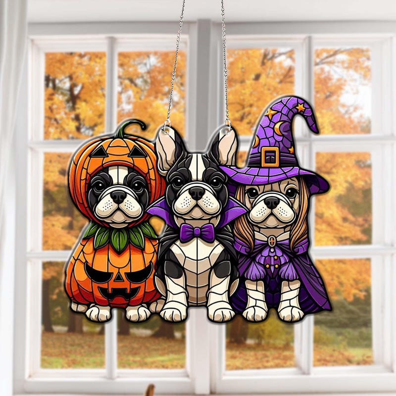 French Bulldog Halloween Decorations