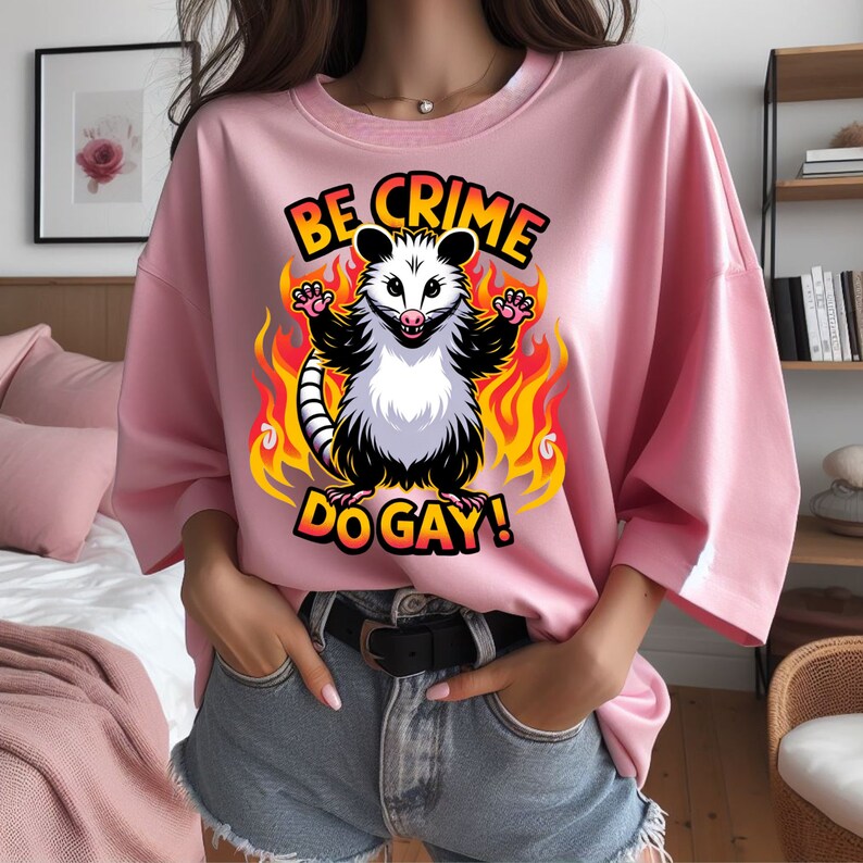Be Crime Do Gay Png,funny Opossum Png ,respect Pronouns, LGBT Pride ...