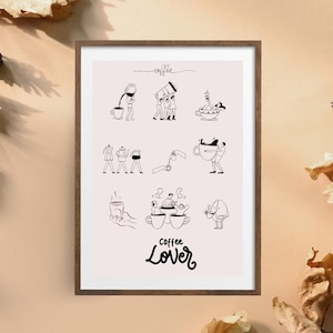 coffee lovers poster