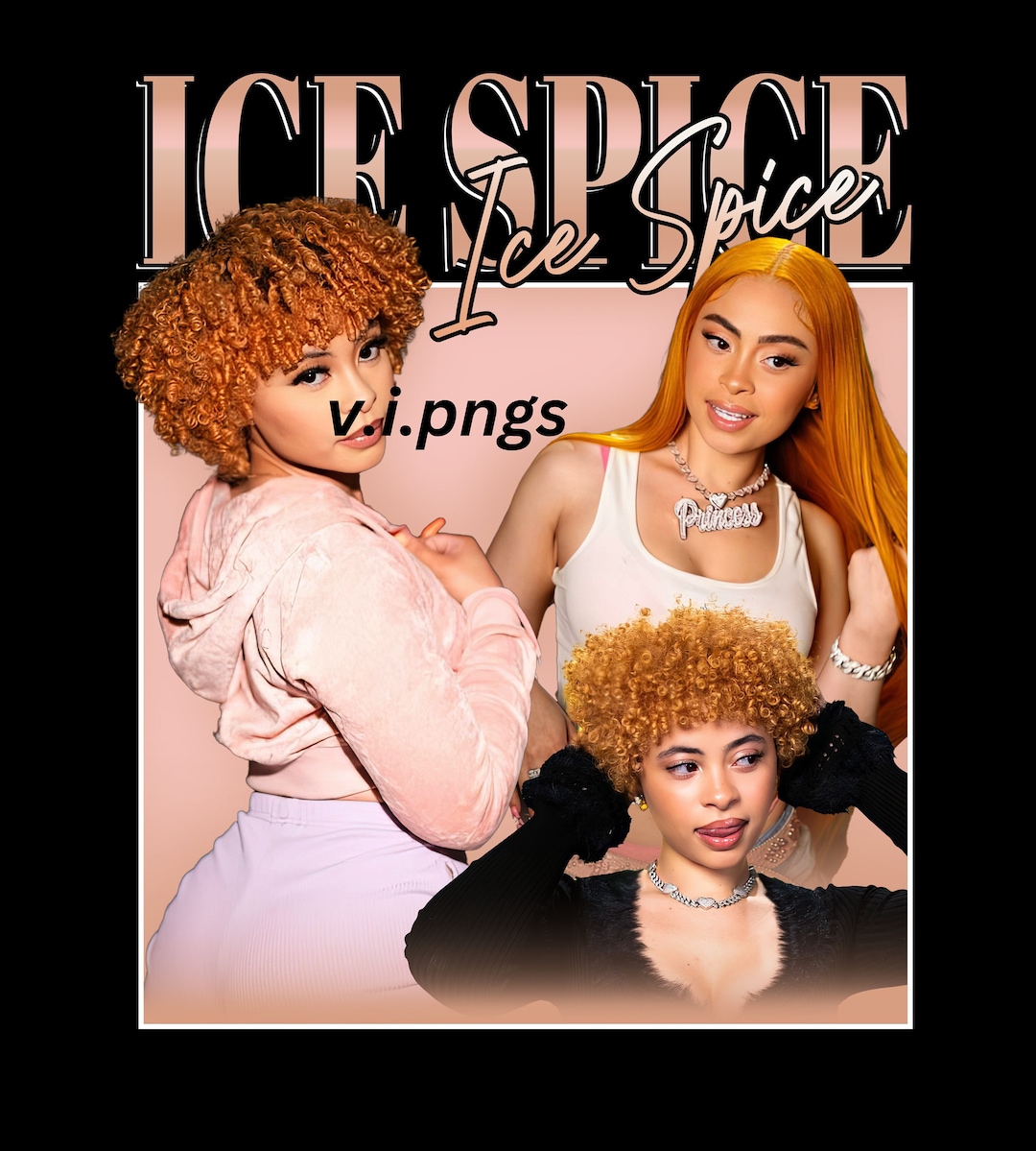 DIGITAL FILE: Ice Spice Rapper Music Artist PNG File - Etsy