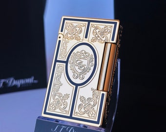 High quality Gold Collectible St DuPont lighter Paris Gold Gift Vintage gas lighter replica REMASTERED FAST SHİPPİNG