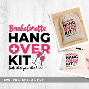 Kit de ressaca de despedida de solteira PNG SVG, download instantâneo ressaca engraçada, clipart de festa de casamento, ressaca png, arquivo cortado, cricut, sublimação
