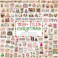 1200+ Christmas Bundle Sublimation, XMAS PNG, Christmas T-shirt Designs, Tumblers, Transparent PNG, Sublimation Designs, Digital Download